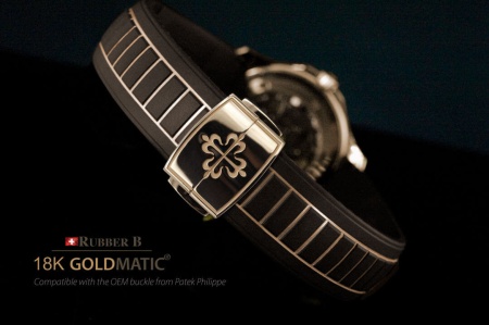 Каучуковый ремешок для AQUANAUT 5167 R. Цвет: GOLDMATIC: GoldMatic™ 18k Rose Gold