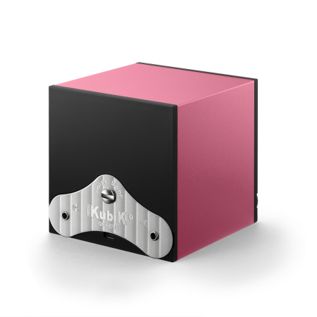 Шкатулка для хранения часов Masterbox. Материал: Алюминий; Цвет: Pink; Ячейки: 1 шт.; Держатель: маленький; Защитный экран: ДА.
